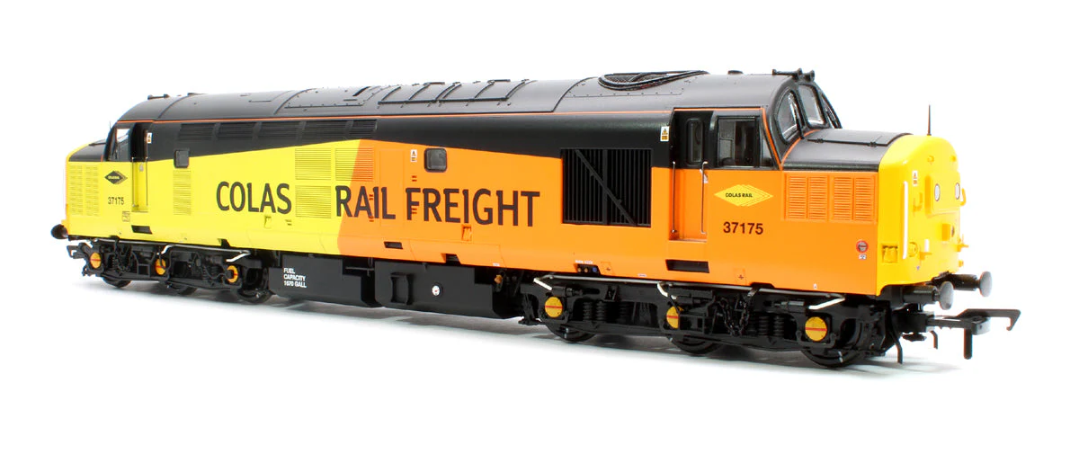 Pre-Owned 35-310SF Class 37/0 Centre Headcode 37175 Colas Rail Diesel Locomotive (DCC Sound) - Image 2