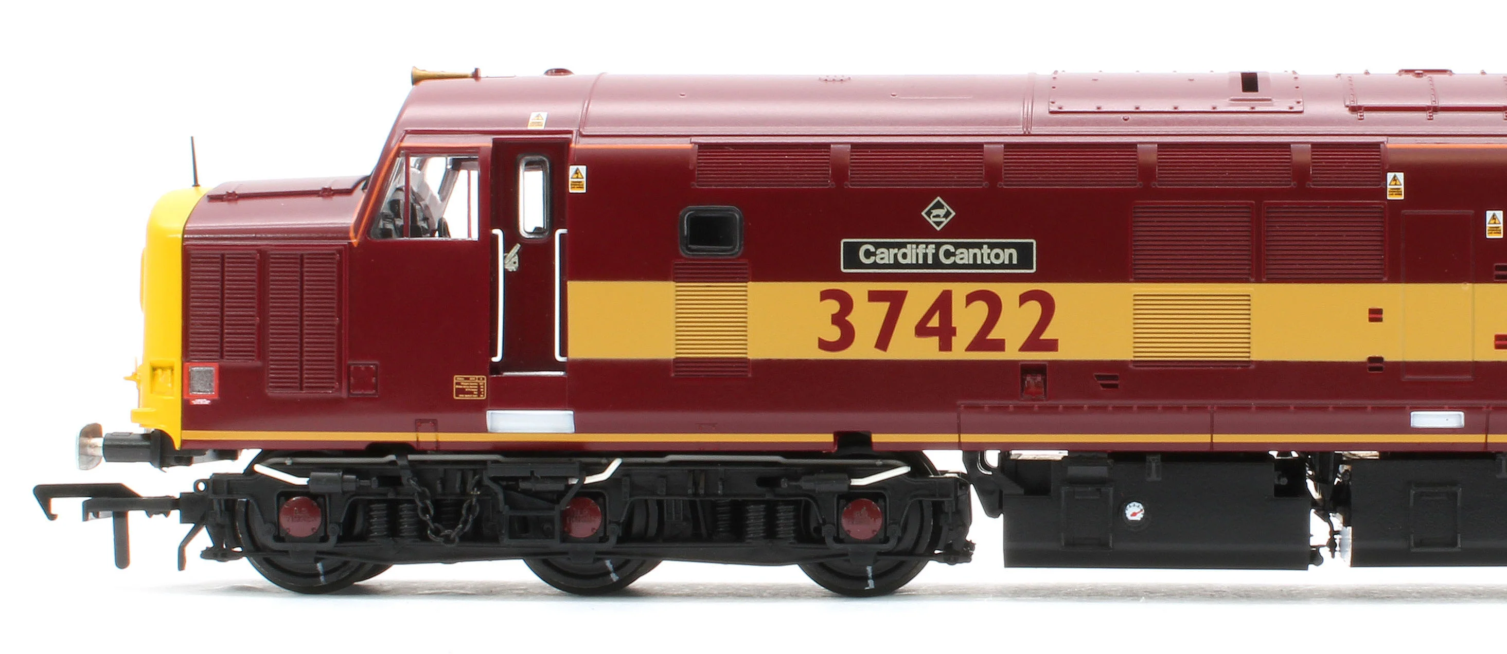 35-335KSF Class 37/4 Refurbished 37422 'Cardiff Canton' EWS Red and Gold - DCC Sound - Image 11