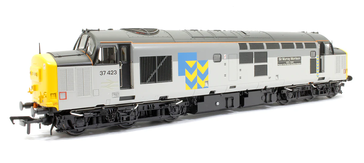 35-337SF Class 37/4 Refurbished 37423 'Sir Murray Morrison' BR RF Metals Sector Diesel Locomotive (DCC Sound) - Image 3