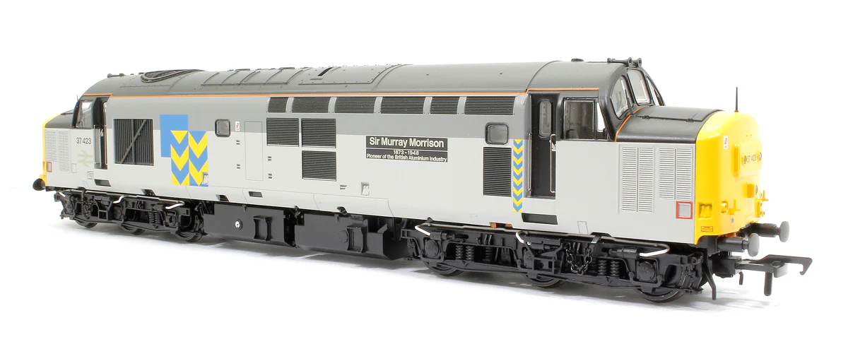 35-337SF Class 37/4 Refurbished 37423 'Sir Murray Morrison' BR RF Metals Sector Diesel Locomotive (DCC Sound) - Image 4