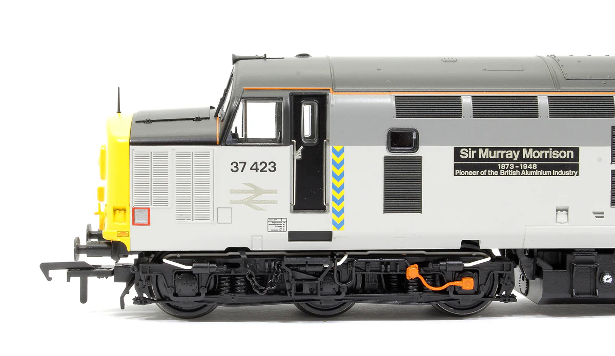 35-337SF Class 37/4 Refurbished 37423 'Sir Murray Morrison' BR RF Metals Sector Diesel Locomotive (DCC Sound) - Image 6