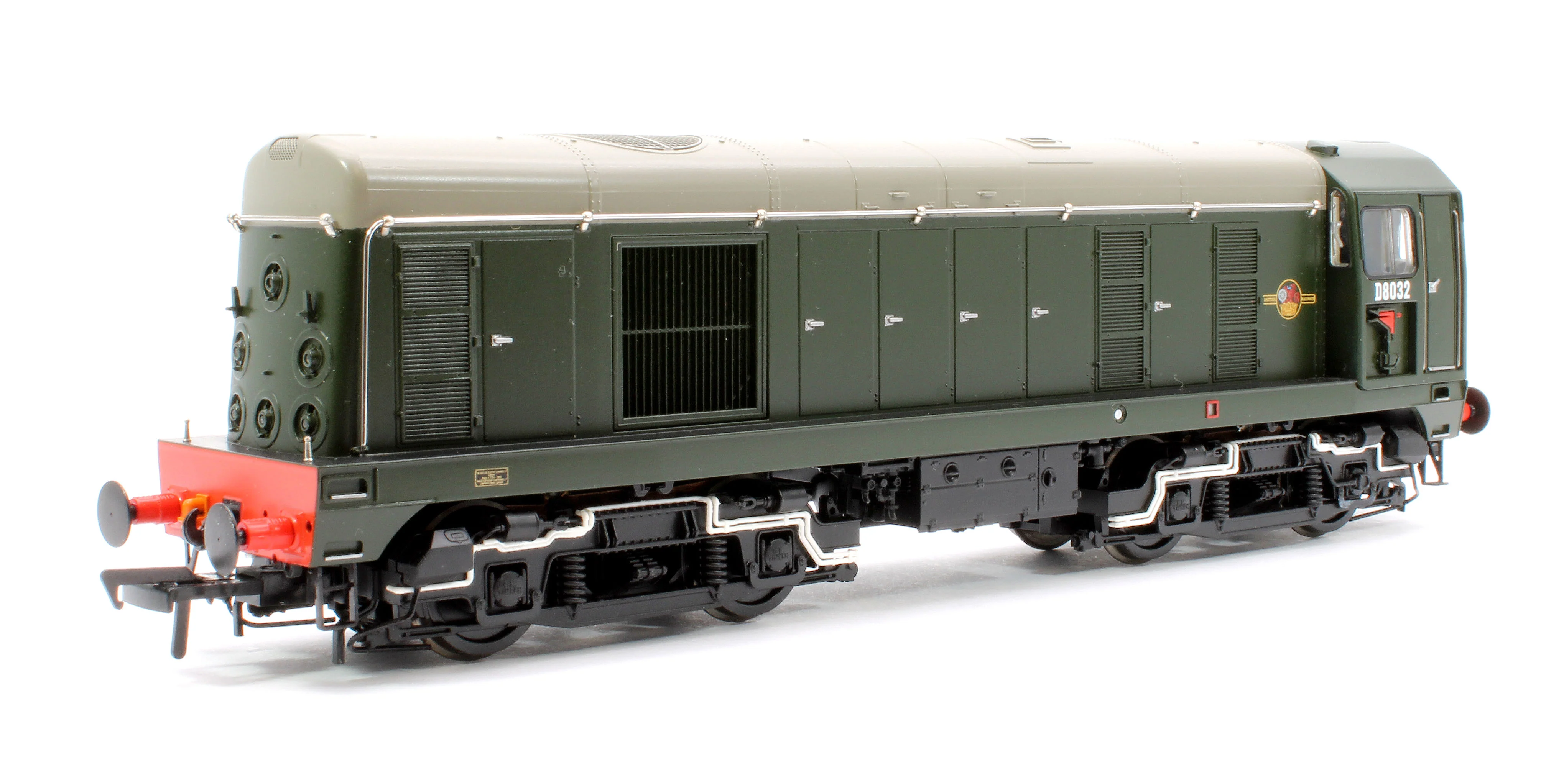 35-352 Class 20/0 Disc Headcode & Tablet Catcher D8032 BR Green (Late Crest) Diesel Locomotive