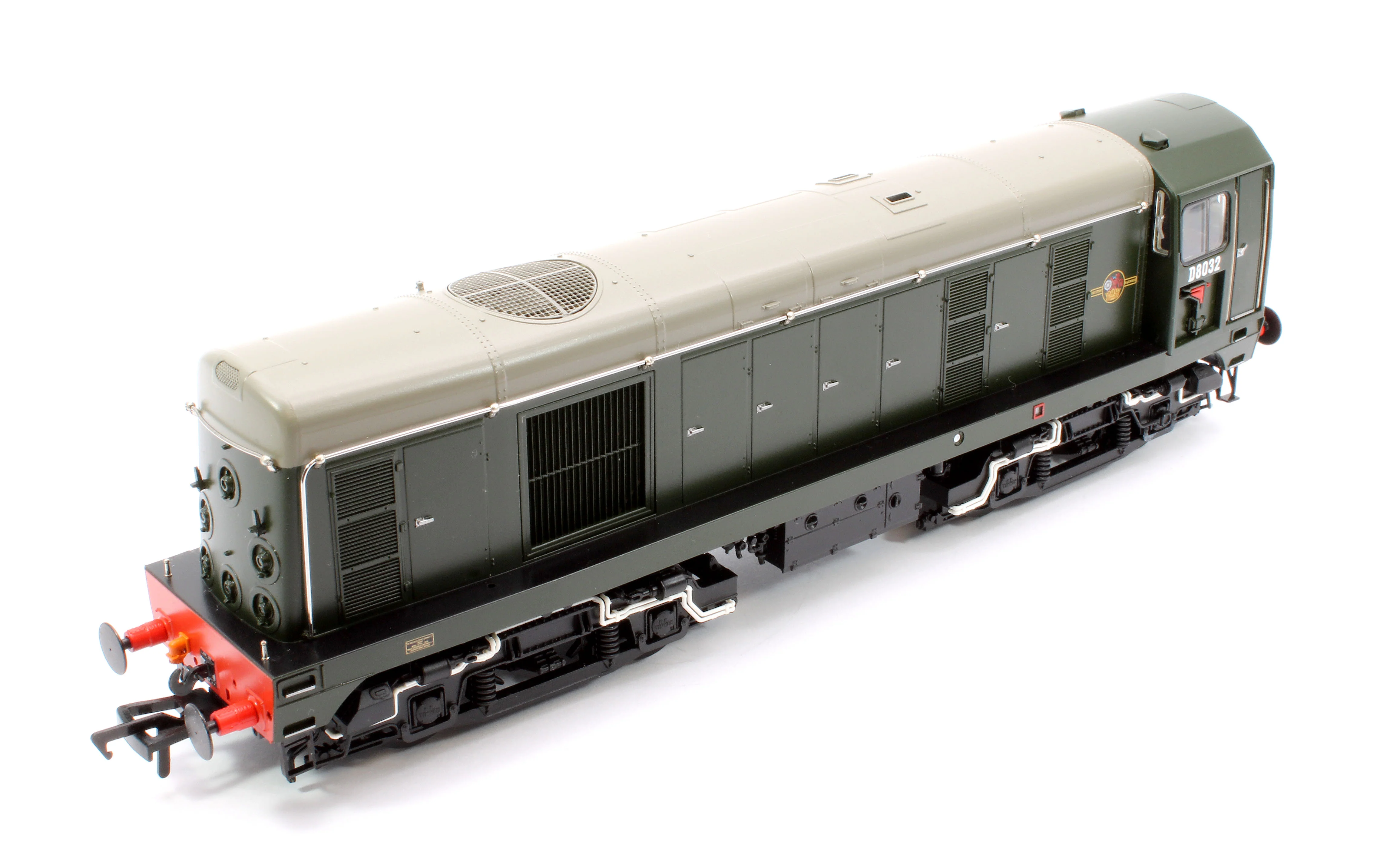 35-352 Class 20/0 Disc Headcode & Tablet Catcher D8032 BR Green (Late Crest) Diesel Locomotive - Image 11