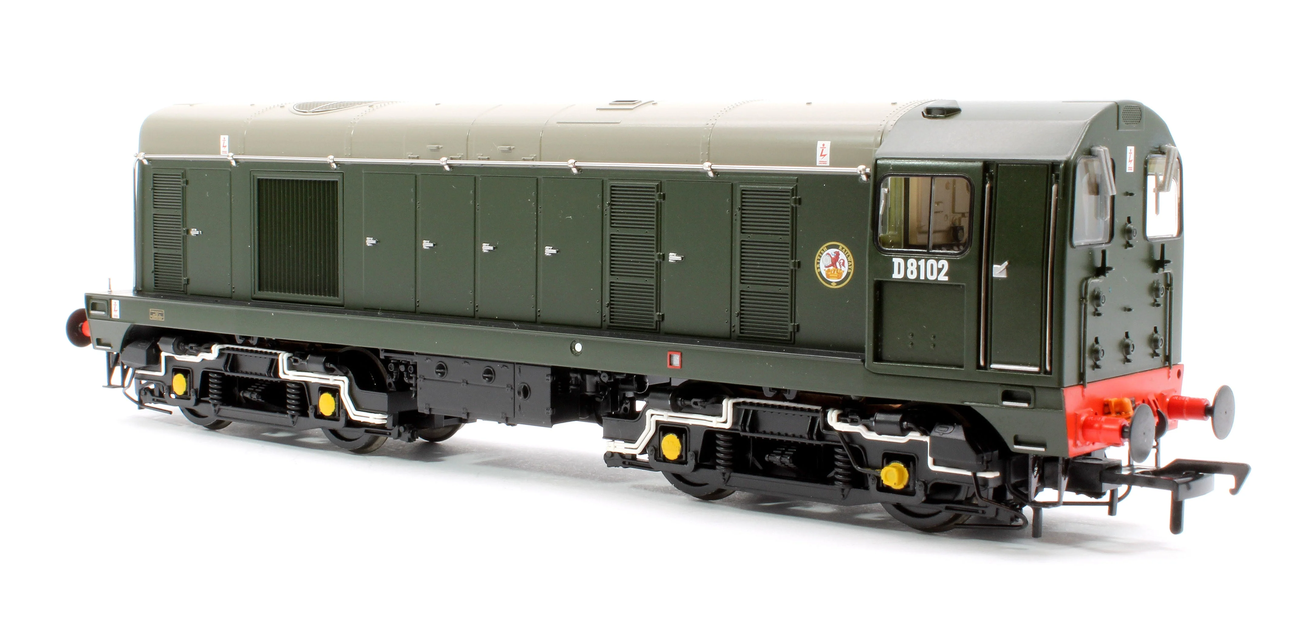 35-352A Pre-Owned Class 20/0 Disc Headcode & Tablet Catcher D8102 BR Green (Roundel) Diesel Locomotive - Image 2