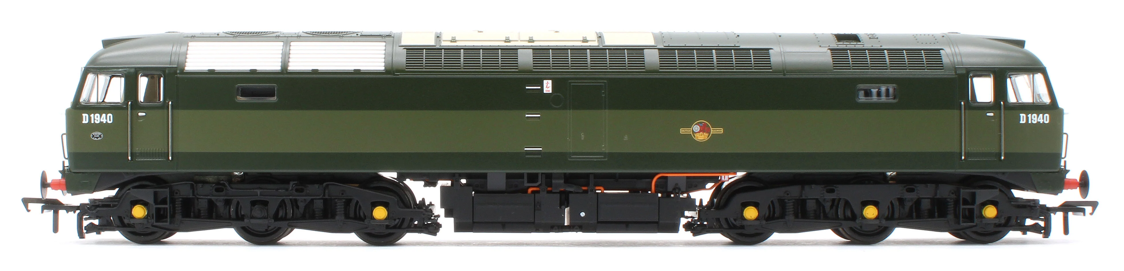 Class 47/0 D1940 BR Two-Tone Green (Small Yellow Panels) Diesel Locomotive - DCC Sound - Image 2