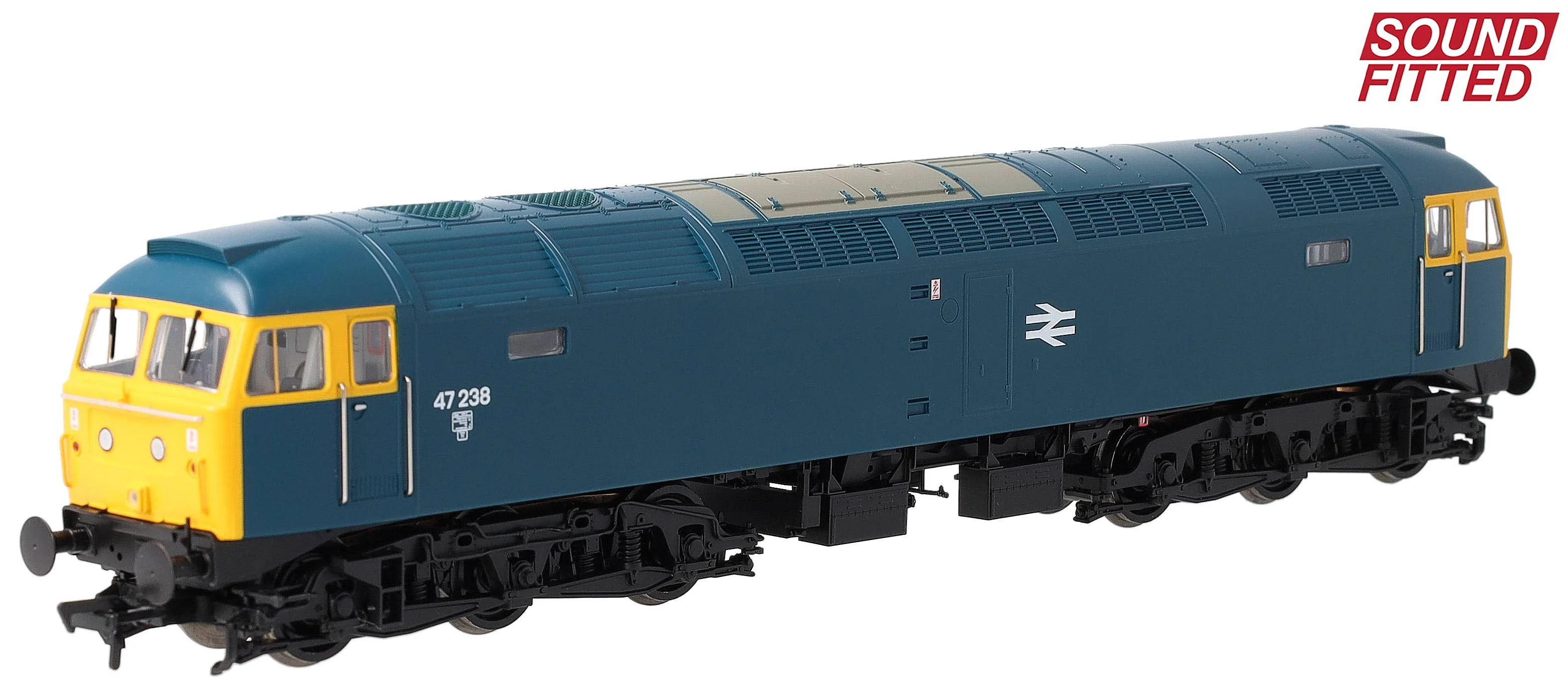 Class 47/0 47238 BR Blue Diesel Locomotive - DCC Sound