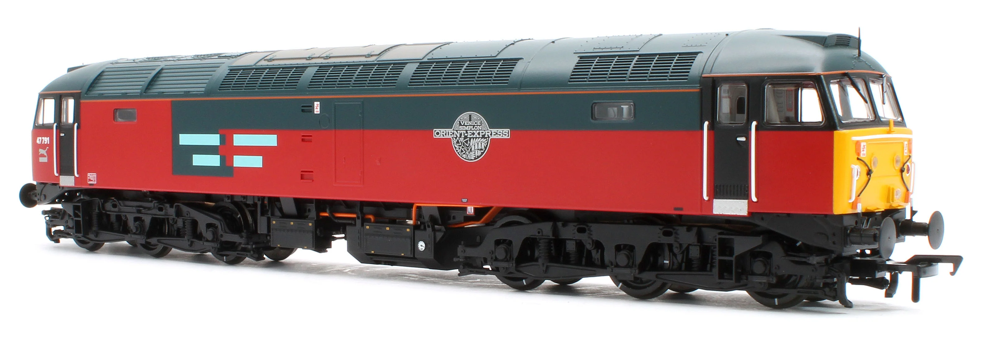 Class 47/7 47791 'Venice Simplon Orient Express' Rail Express Systems Diesel Locomotive - DCC Sound - Image 3