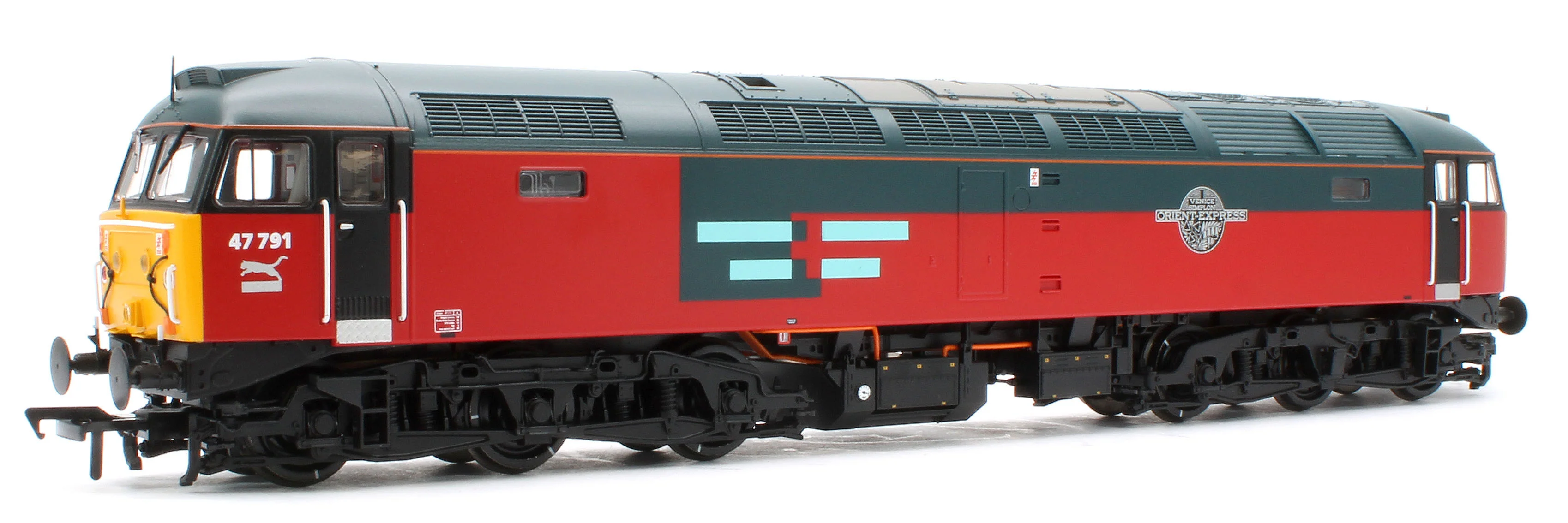 Class 47/7 47791 'Venice Simplon Orient Express' Rail Express Systems Diesel Locomotive - DCC Sound Deluxe - Image 4