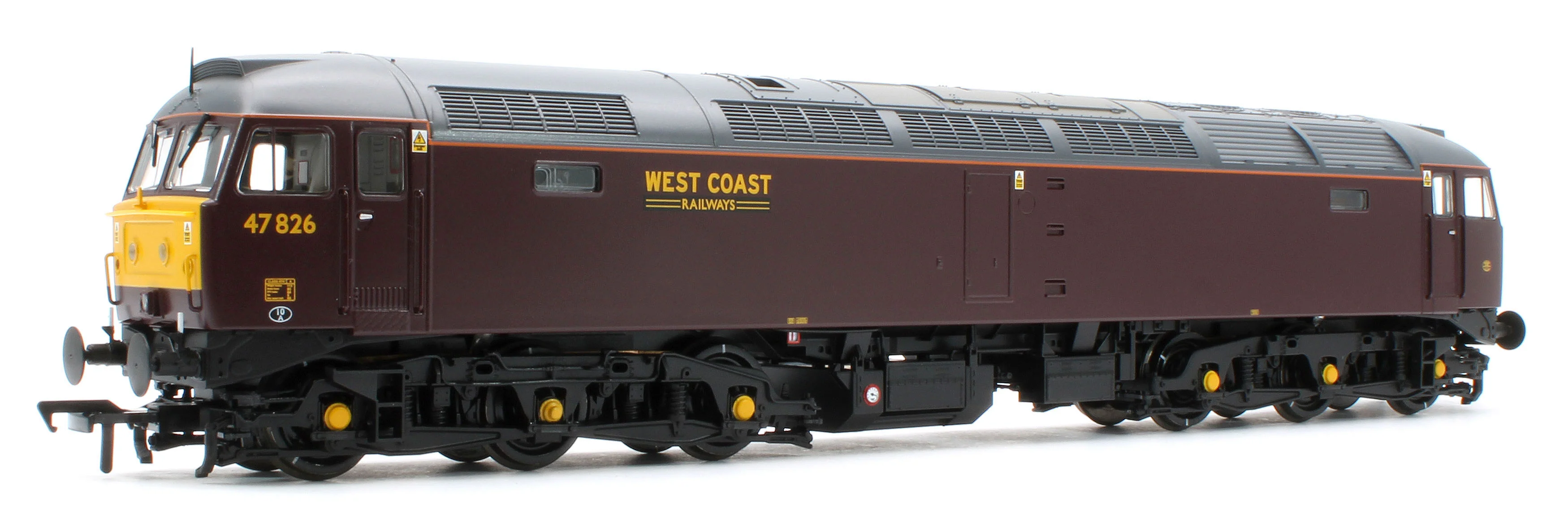 Class 47/4 47826 WCRC Maroon Diesel Locomotive - Image 4