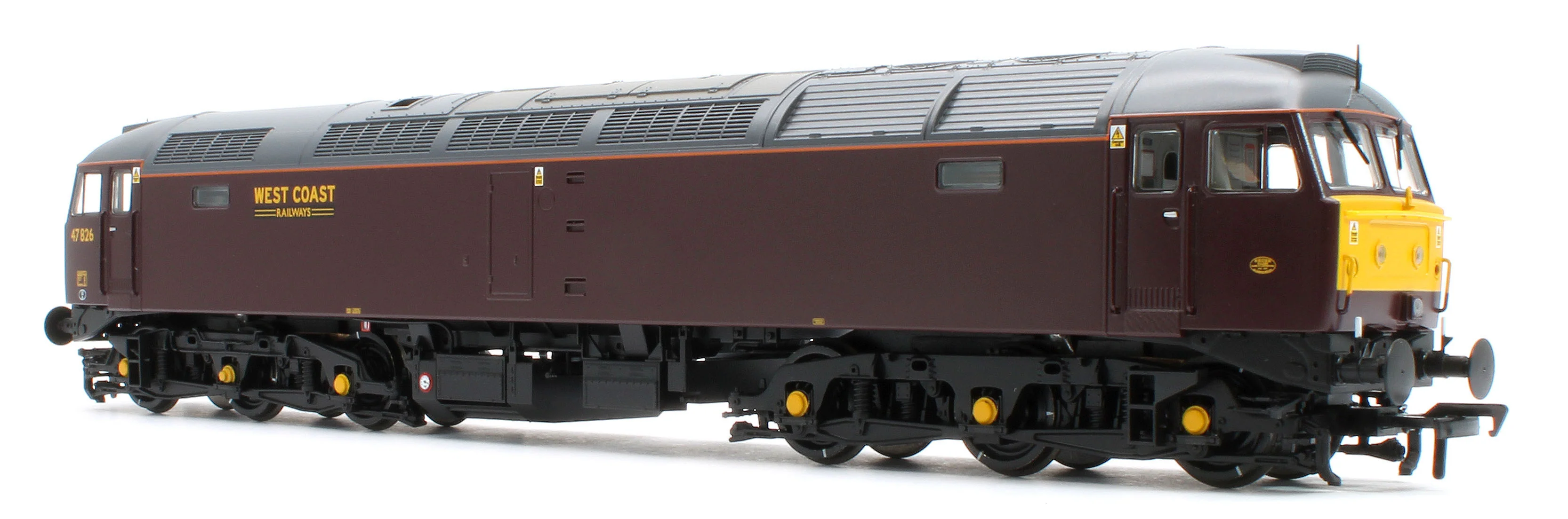 Class 47/4 47826 WCRC Maroon Diesel Locomotive - DCC Sound Deluxe - Image 5