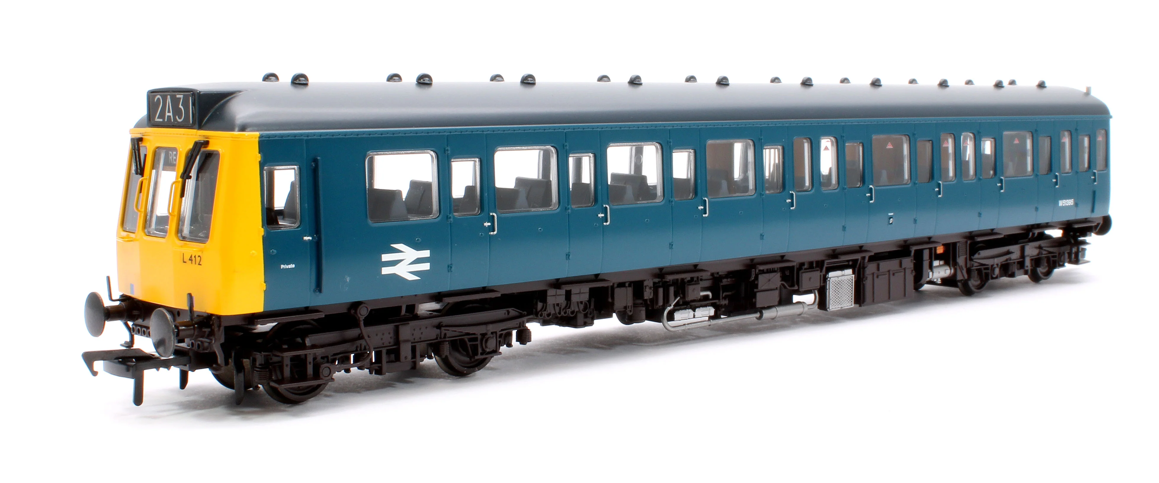 35-504 Class 117 3-Car DMU L412 BR Blue - Image 2