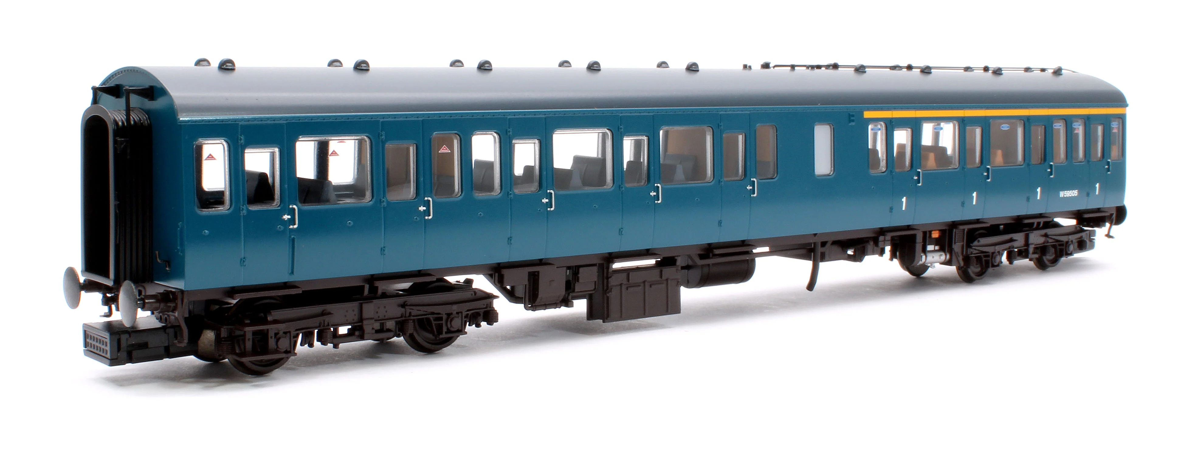 35-504 Class 117 3-Car DMU L412 BR Blue - Image 7