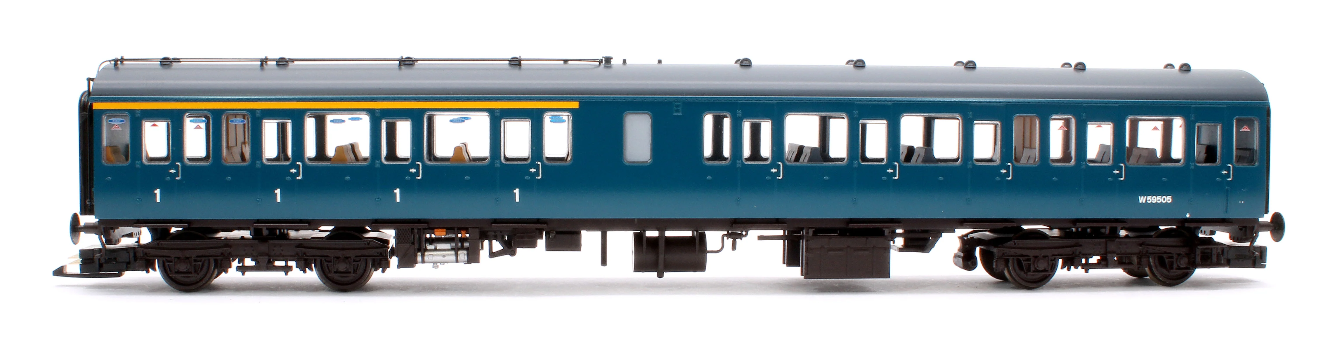 Class 117 3-Car DMU L412 BR Blue - DCC Sound - Image 6