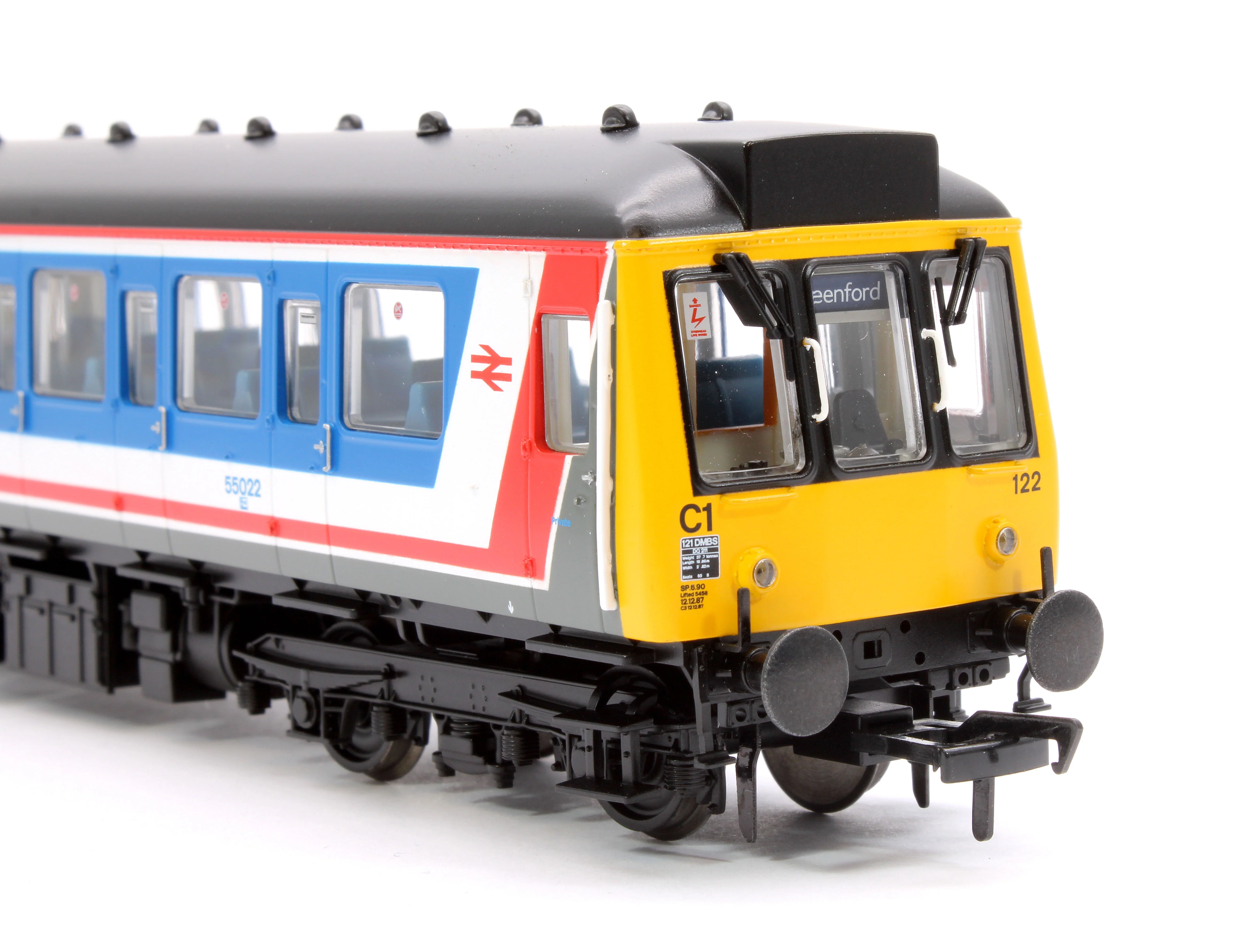 35-530 Class 121 Single-Car DMU 55022 BR Network SouthEast (Original) - Image 6