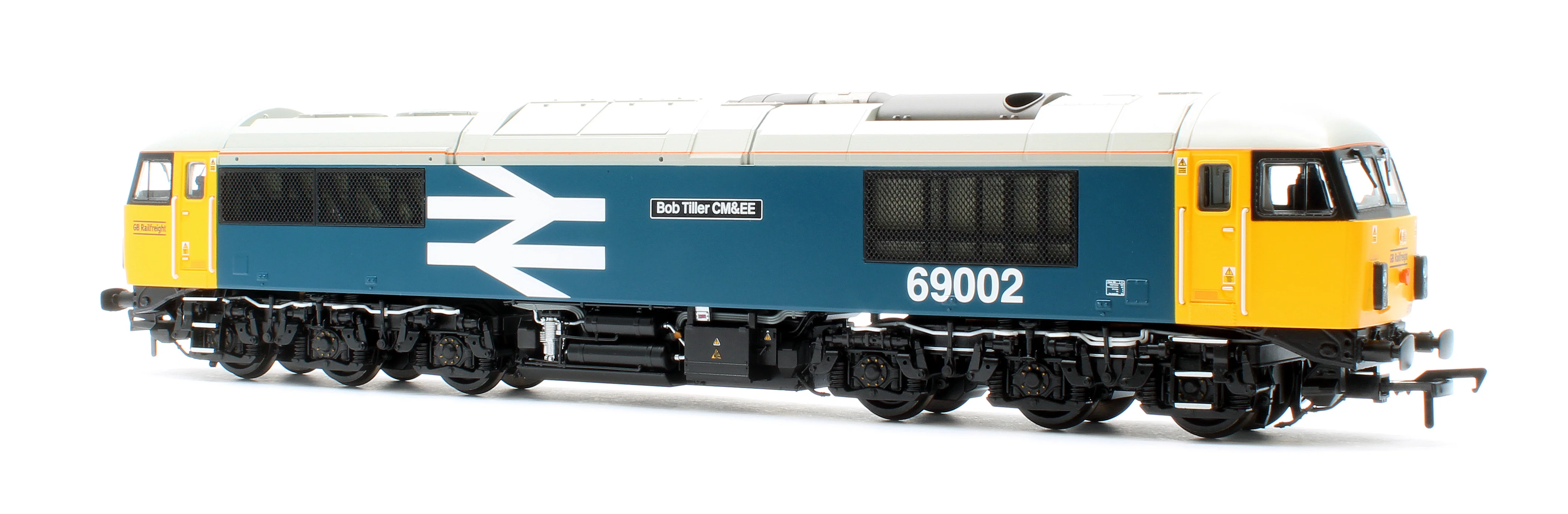 35-777SF Class 69 69002 'Bob Tiller CM&EE' BR Blue (Large Logo) (GBRf) Diesel Locomotive - DCC Sound - Image 2
