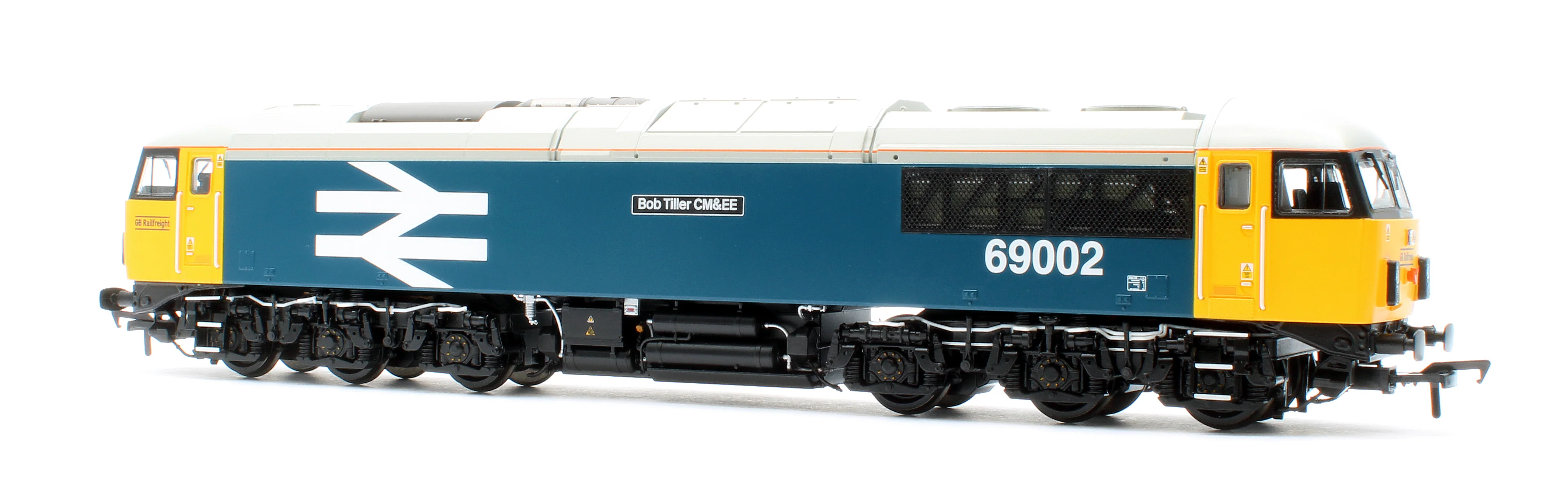 35-777SF Class 69 69002 'Bob Tiller CM&EE' BR Blue (Large Logo) (GBRf) Diesel Locomotive - DCC Sound - Image 4