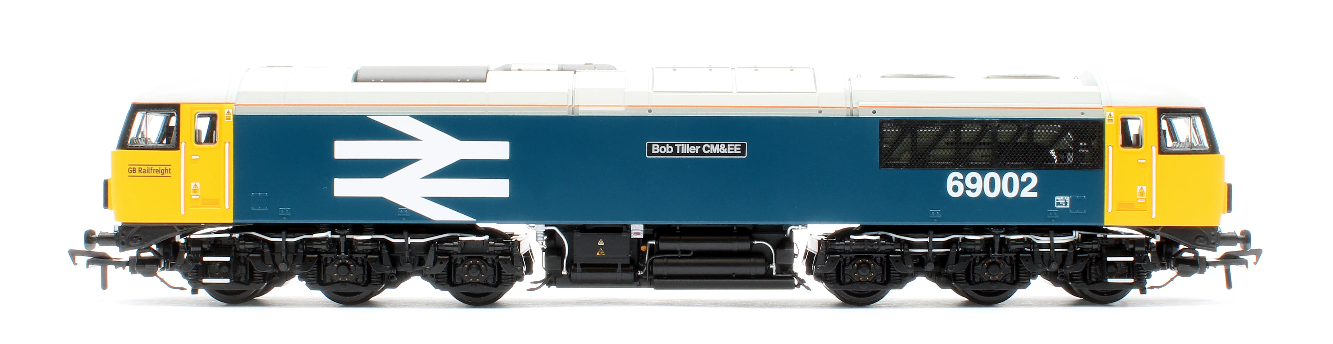 35-777SF Class 69 69002 'Bob Tiller CM&EE' BR Blue (Large Logo) (GBRf) Diesel Locomotive - DCC Sound - Image 5