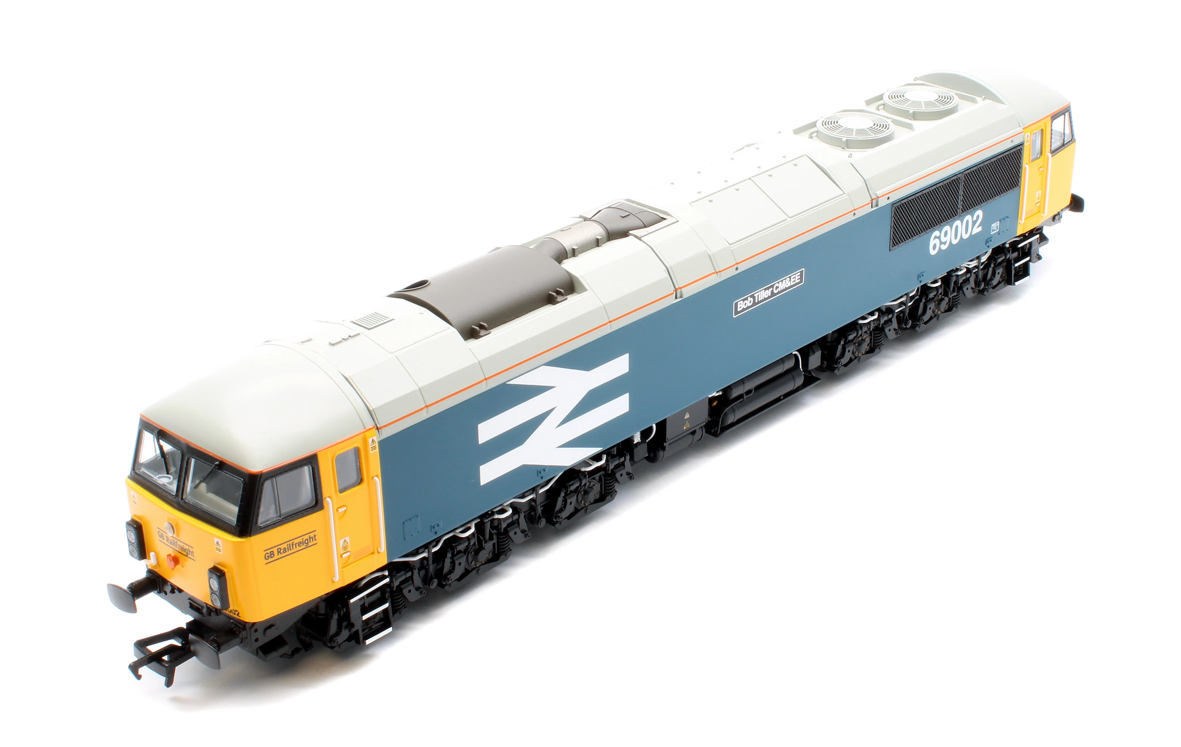 35-777SF Class 69 69002 'Bob Tiller CM&EE' BR Blue (Large Logo) (GBRf) Diesel Locomotive - DCC Sound - Image 8