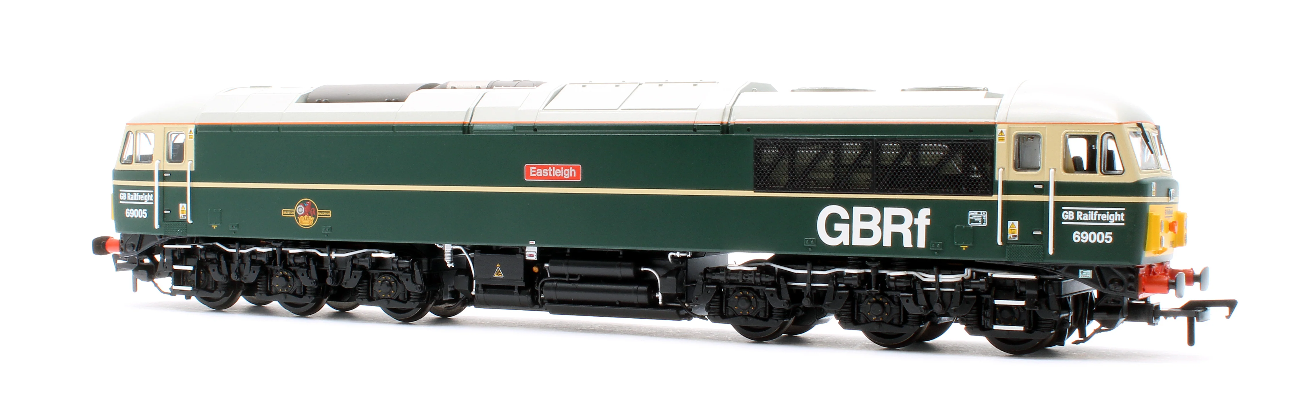 35-780SF Class 69 69005 'Eastleigh' BR Green (Late Crest) (GBRf) Diesel Locomotive - DCC Sound - Image 4