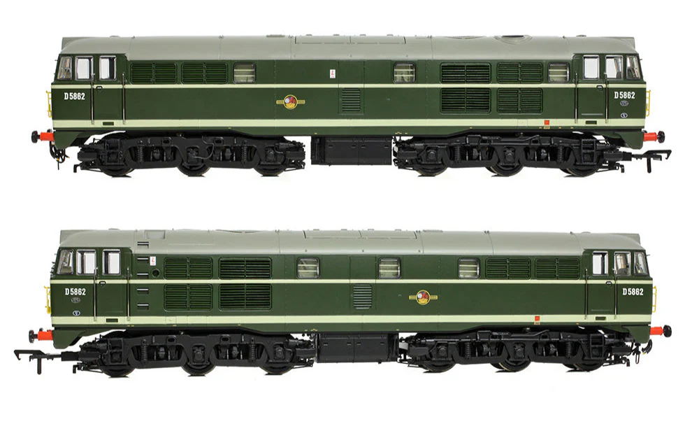 Class 30 D5862 BR Green (Small Yellow Panels) Diesel Locomotive - Image 2