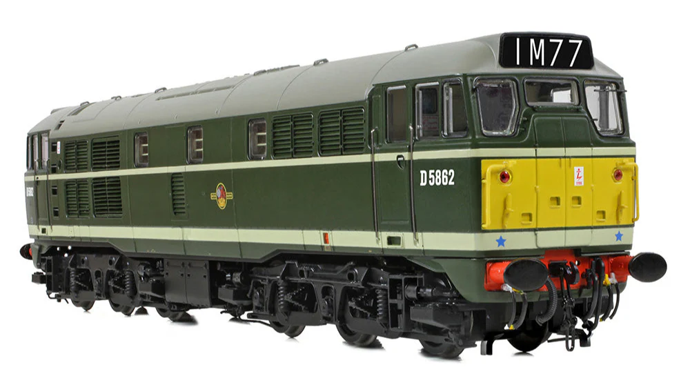 Class 30 D5862 BR Green (Small Yellow Panels) Diesel Locomotive - Image 3