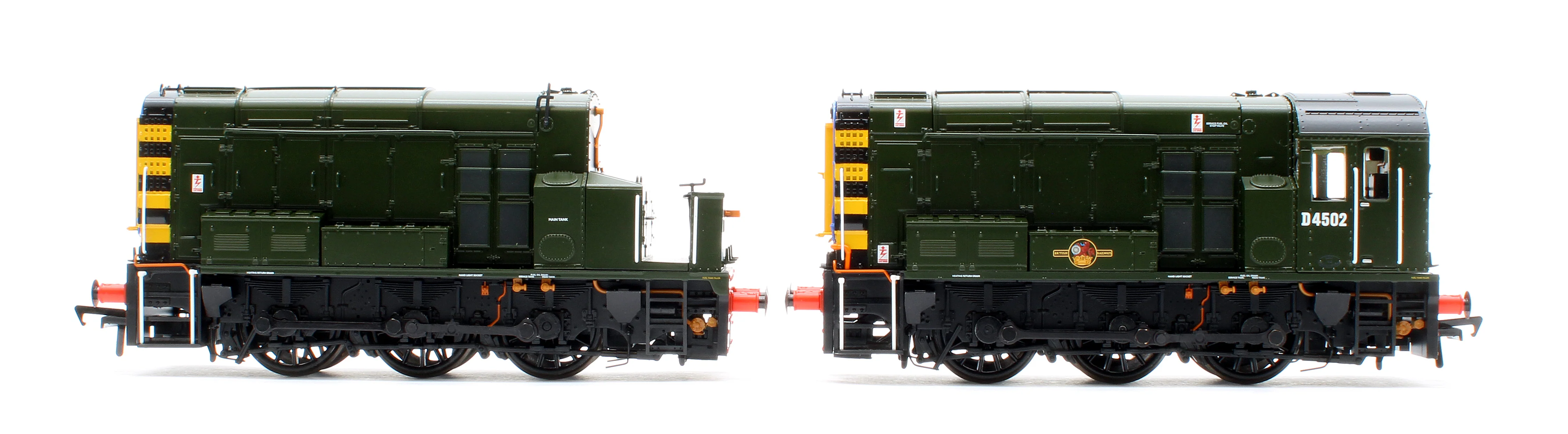 Class 13 D4502 BR Green (Wasp Stripes) Diesel Locomotive - Image 5