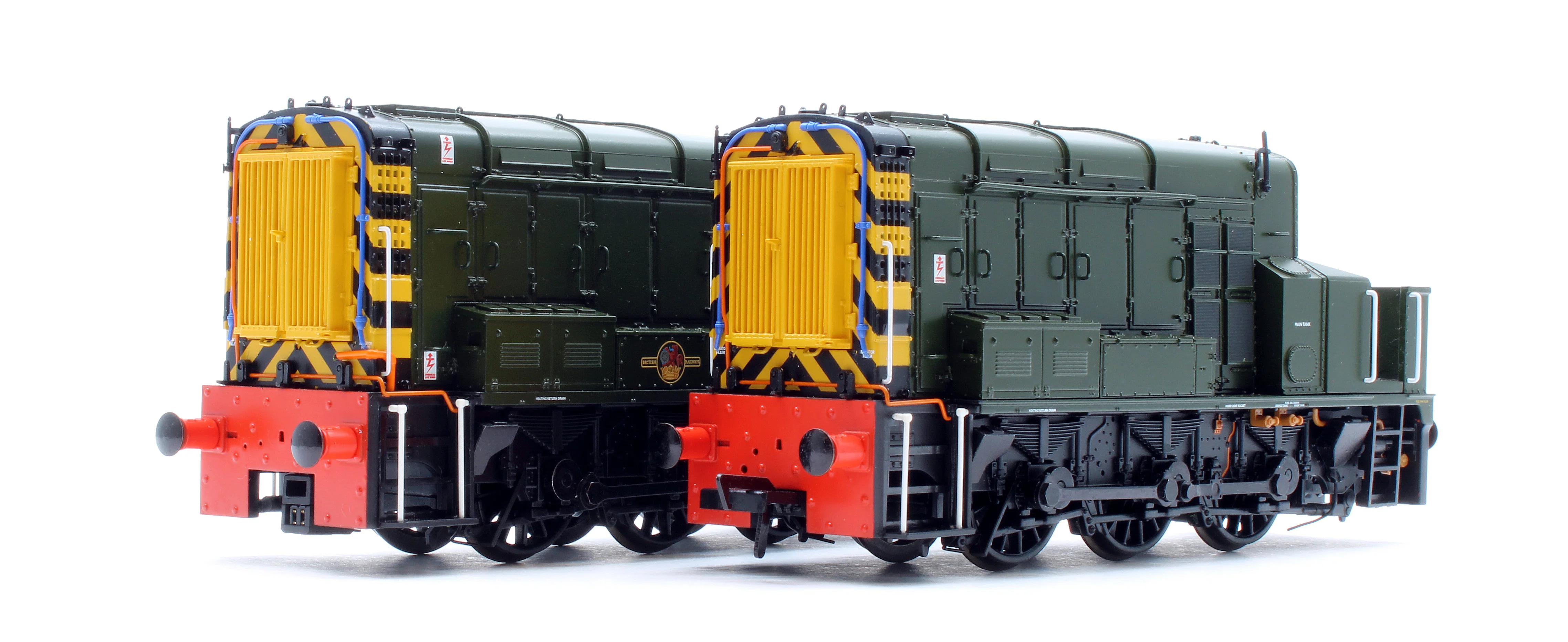 Class 13 D4502 BR Green (Wasp Stripes) Diesel Locomotive - Image 7
