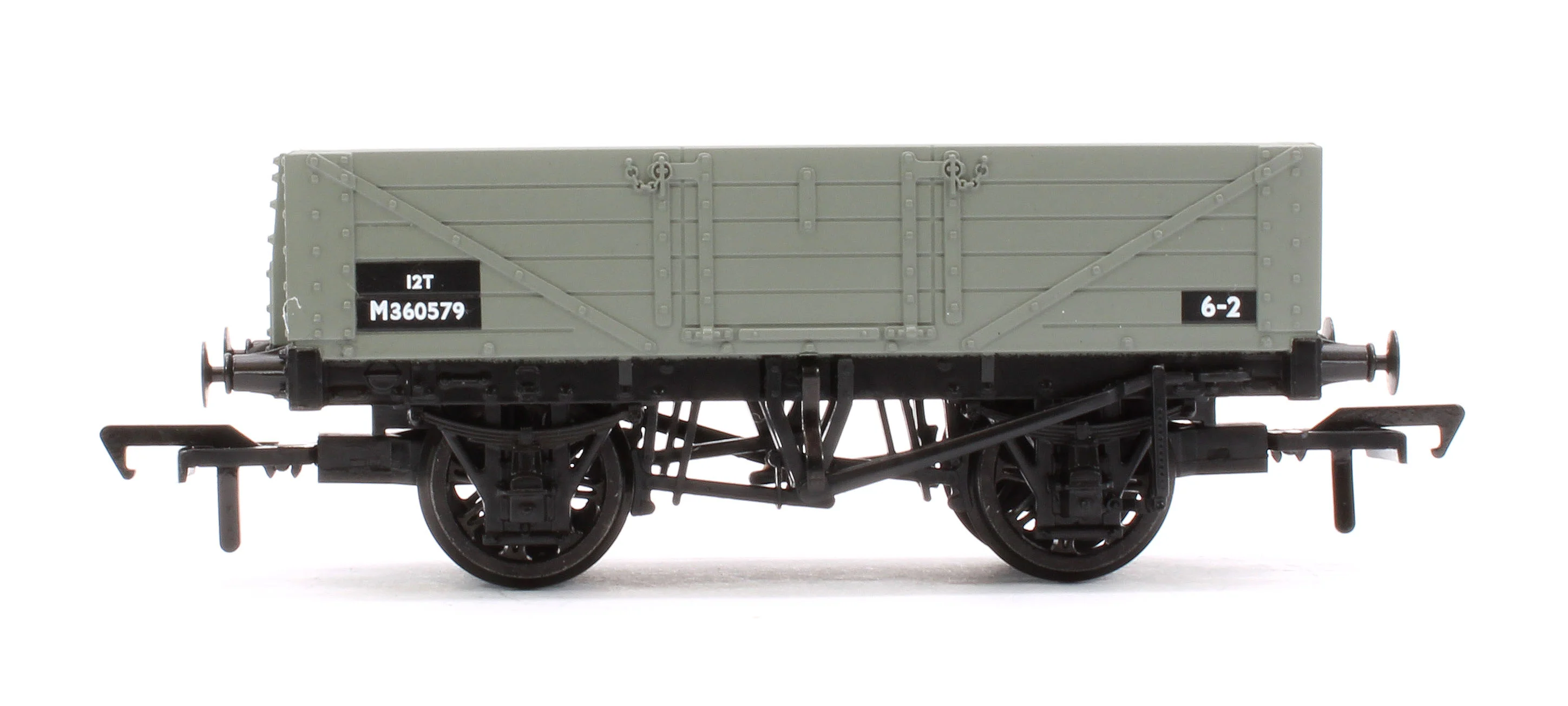 37-061D 5 Plank Wagon Wooden Floor BR Grey (Early) No.M360579 - Image 2