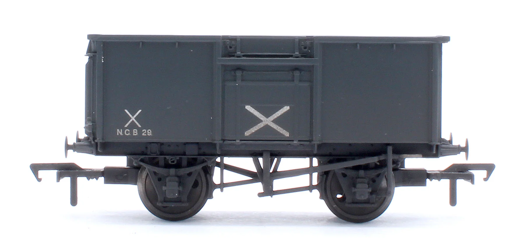 Pre-Owned Set Of 3 16T NCB BR Mineral Wagons Model Zone - Weathered - Image 9