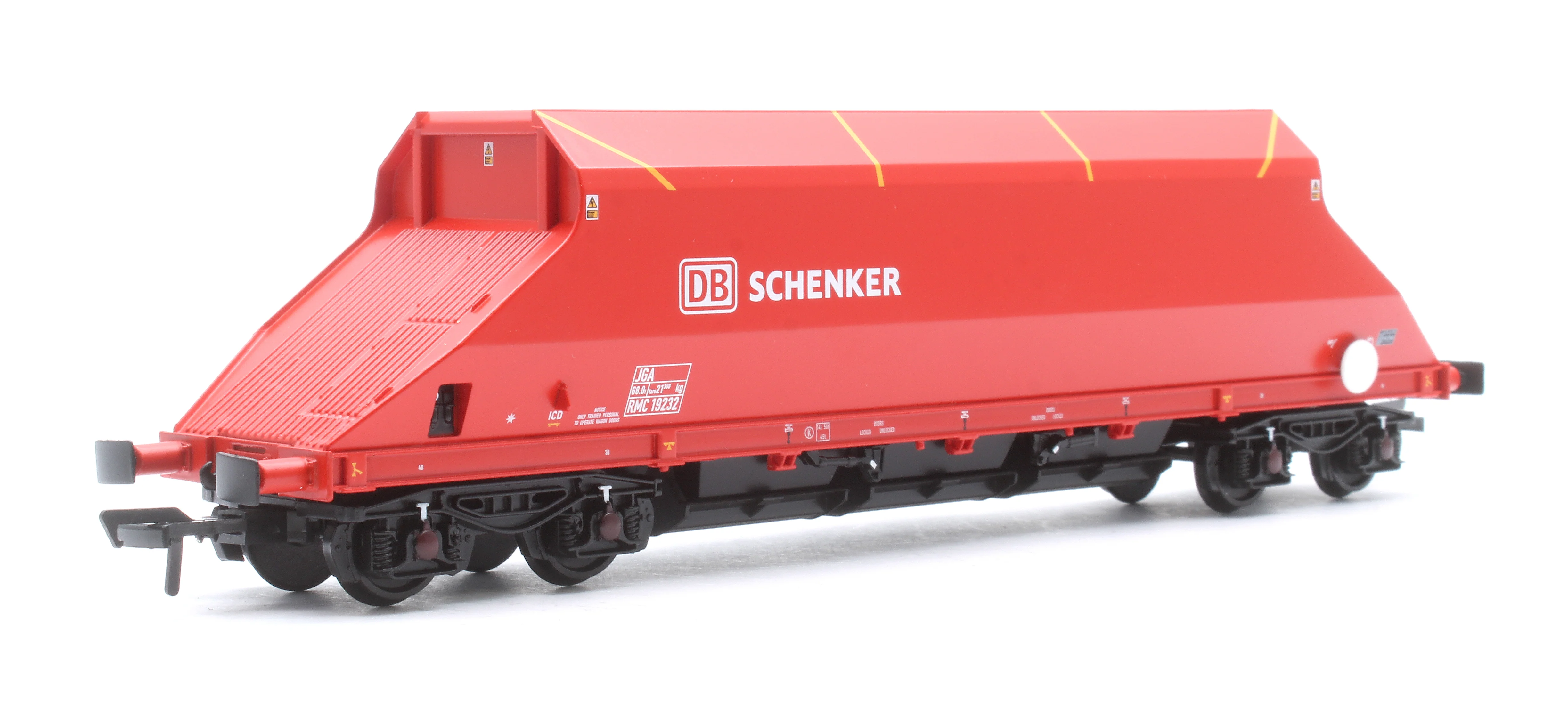 JGA Bogie Hopper DB Schenker Red No.RMC 19232 - Image 3
