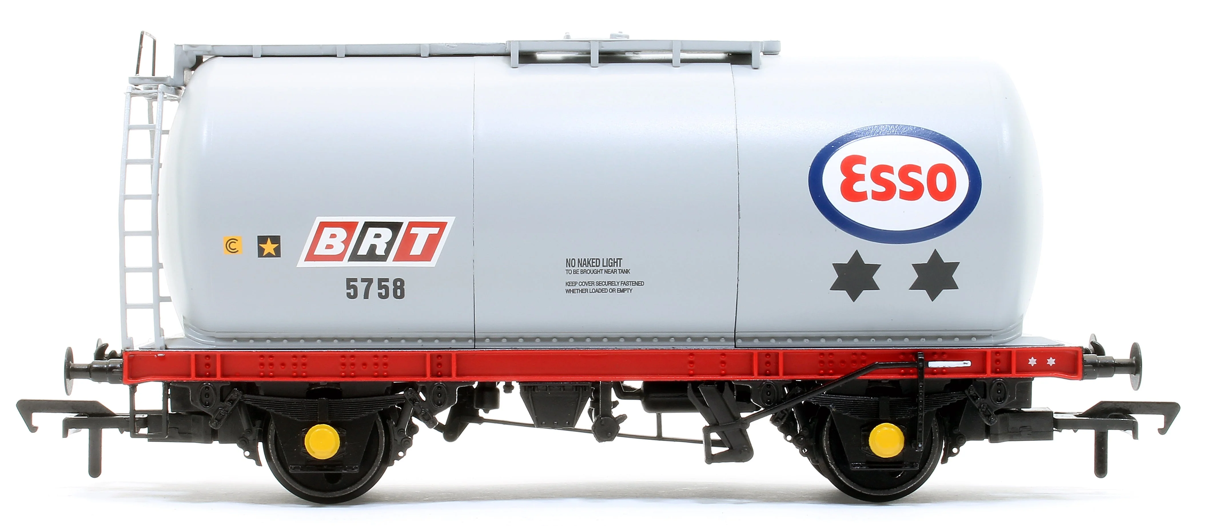 Pre-Owned 37-576D BR 45T TTA Tank Wagon 'Esso' Grey No.5758 - Image 3