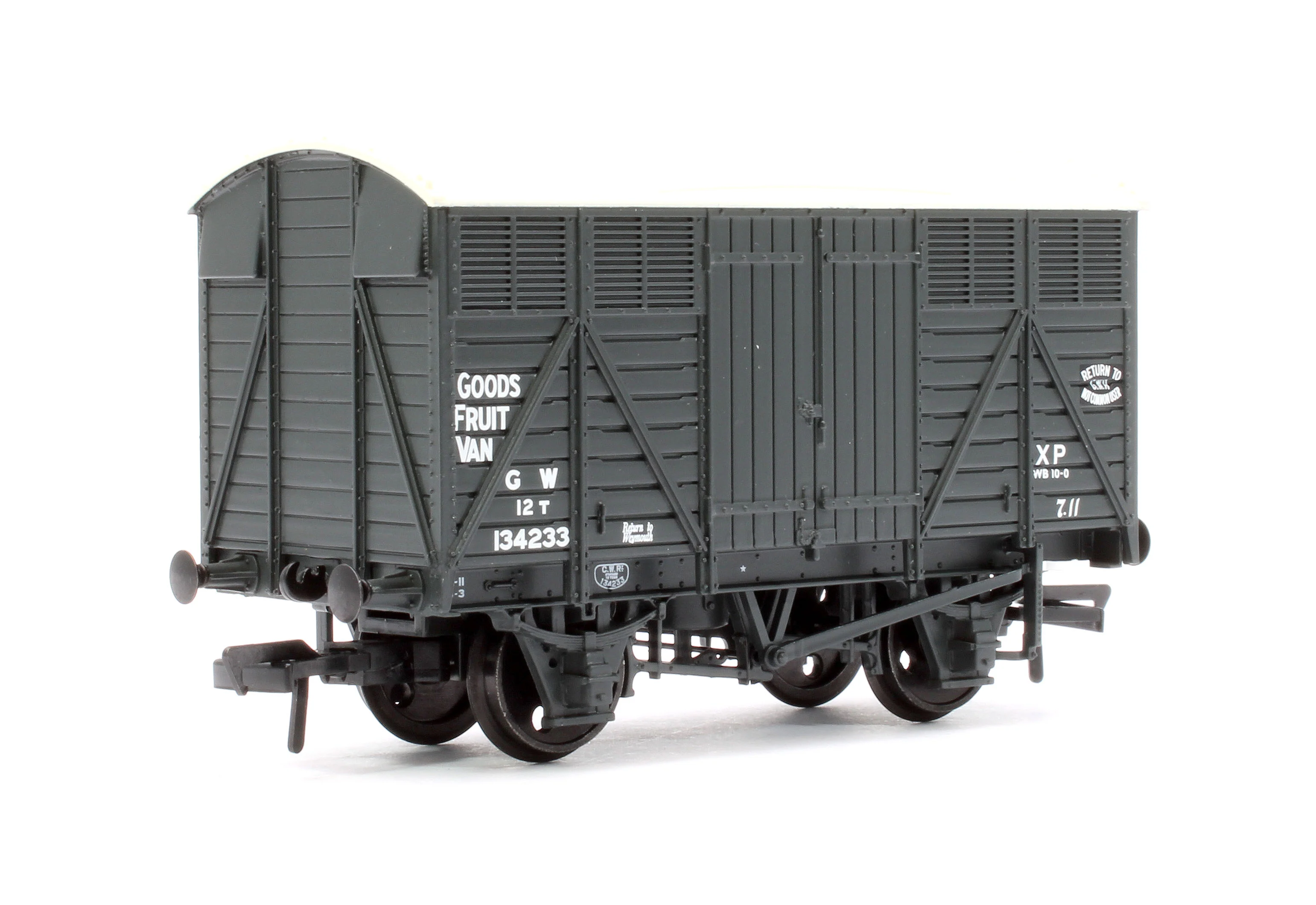 37-751F GWR 12 Ton Fruit Van GWR Grey 134233