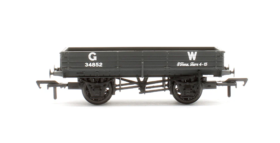 37-941 3 Plank Wagon GWR Grey No.34852 - Image 3