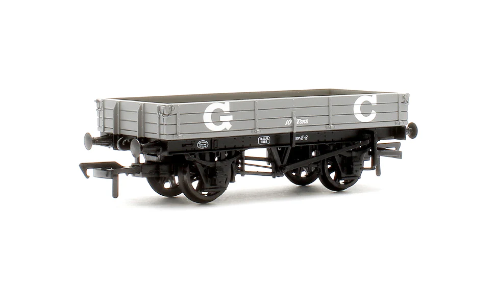 37-942 3 Plank Wagon GCR Grey No.3118