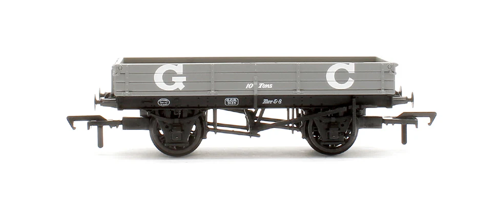 37-942A 3 Plank Wagon GCR Grey No.3123 - Image 3