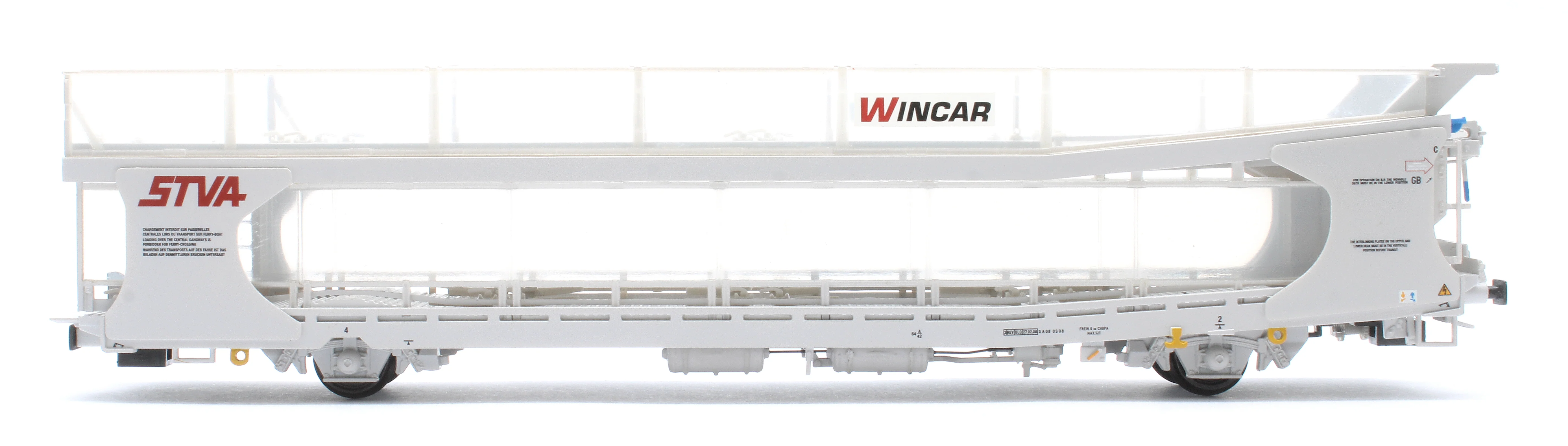 IPA Twin Double Deck Car Transporter STVA Grey - Image 12