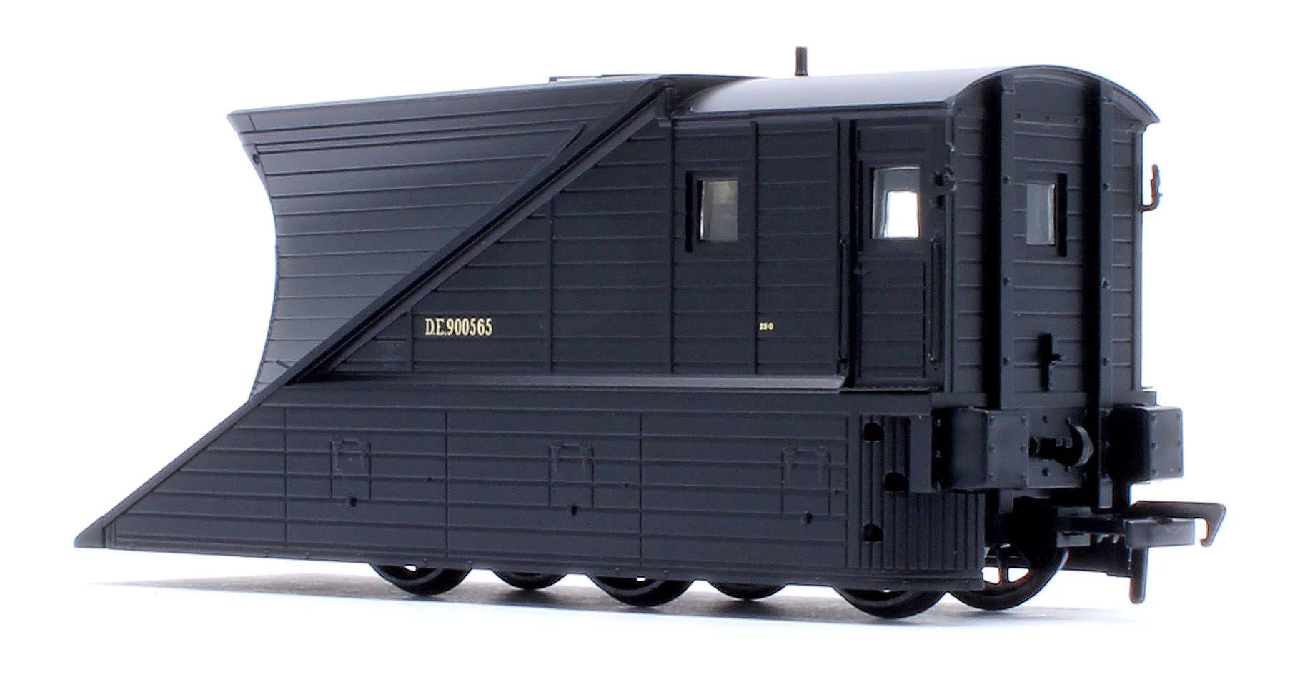Pair of 2 NER Snowploughs DE900565 & DE900566 BR Departmental Black - Image 4