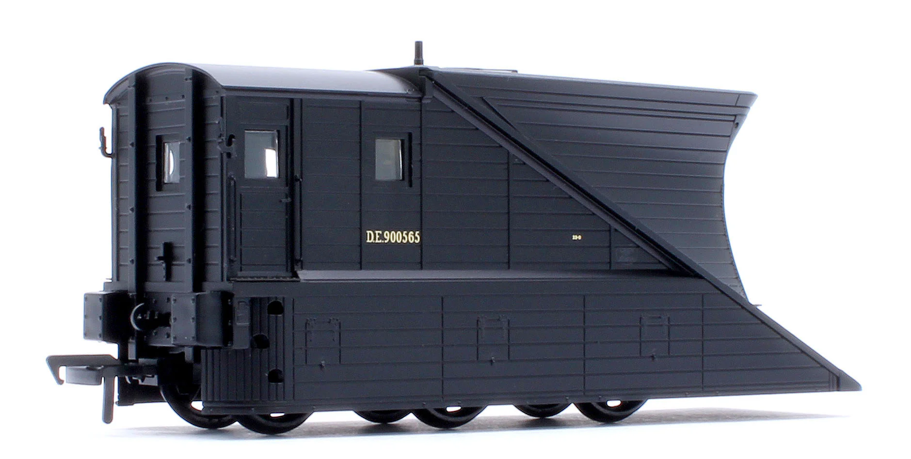 Pair of 2 NER Snowploughs DE900565 & DE900566 BR Departmental Black - Image 6