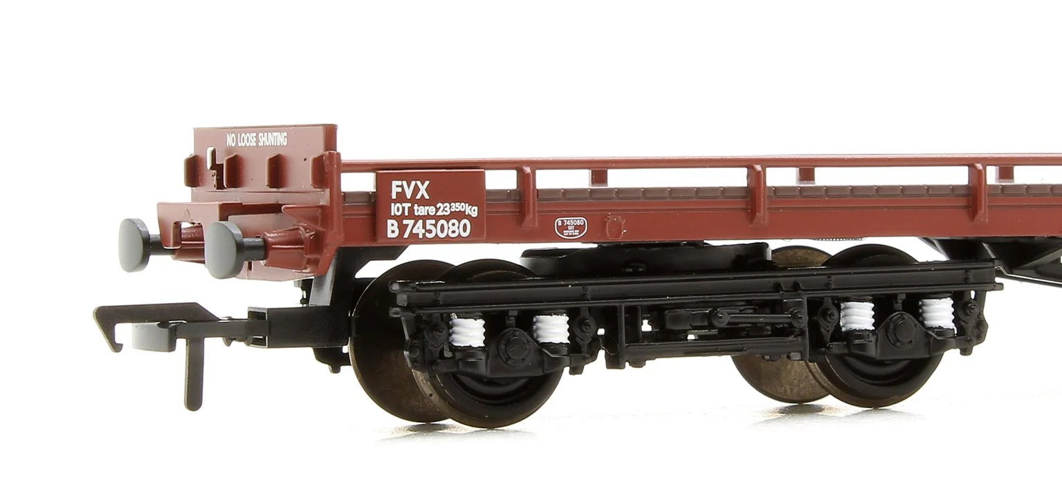 BR Mk1 FVX Carflat Wagon BR Bauxite 745080 - Image 3