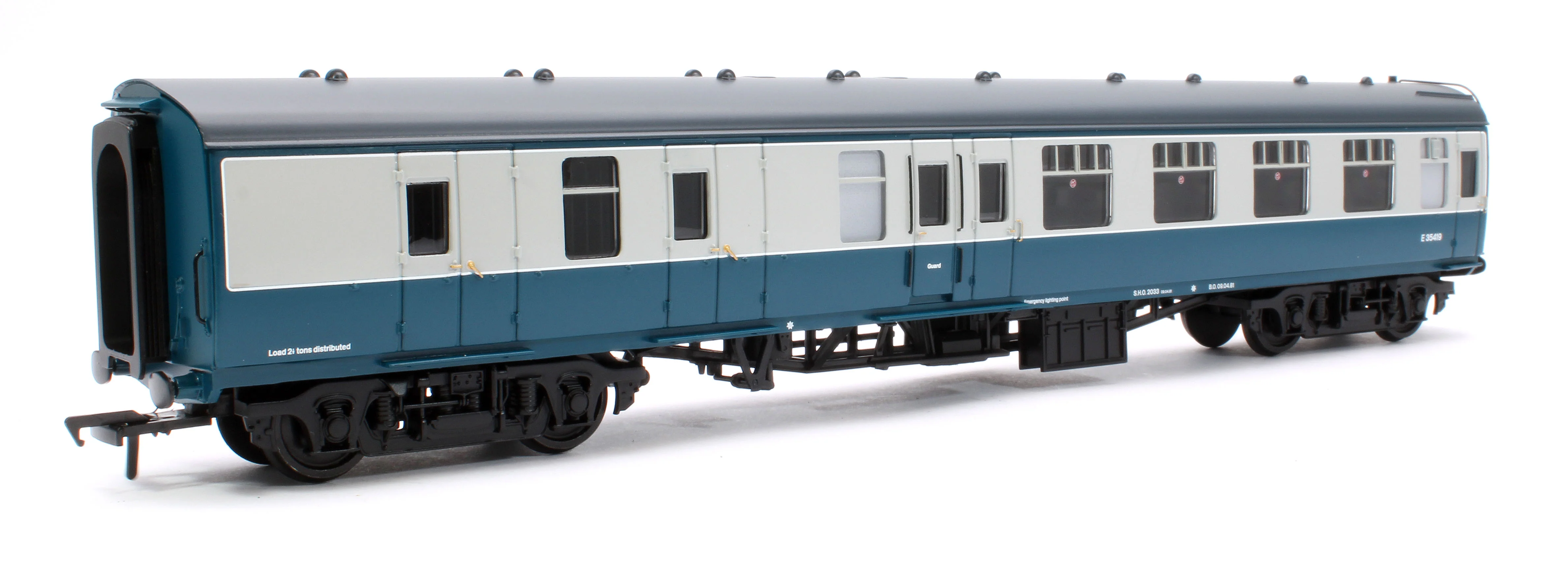 39-075E BR Mk1 BSK Brake Second Corridor BR Blue & Grey No.E35419 - Image 3