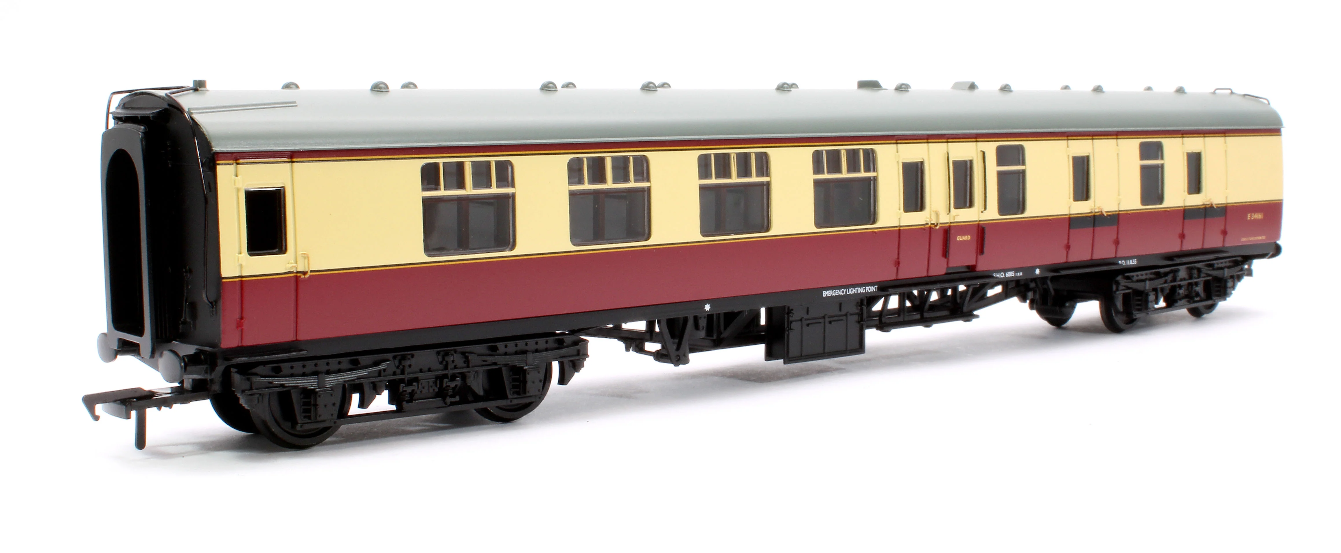 39-077G BR Mk1 BSK Brake Second Corridor BR Crimson & Cream No.E34161