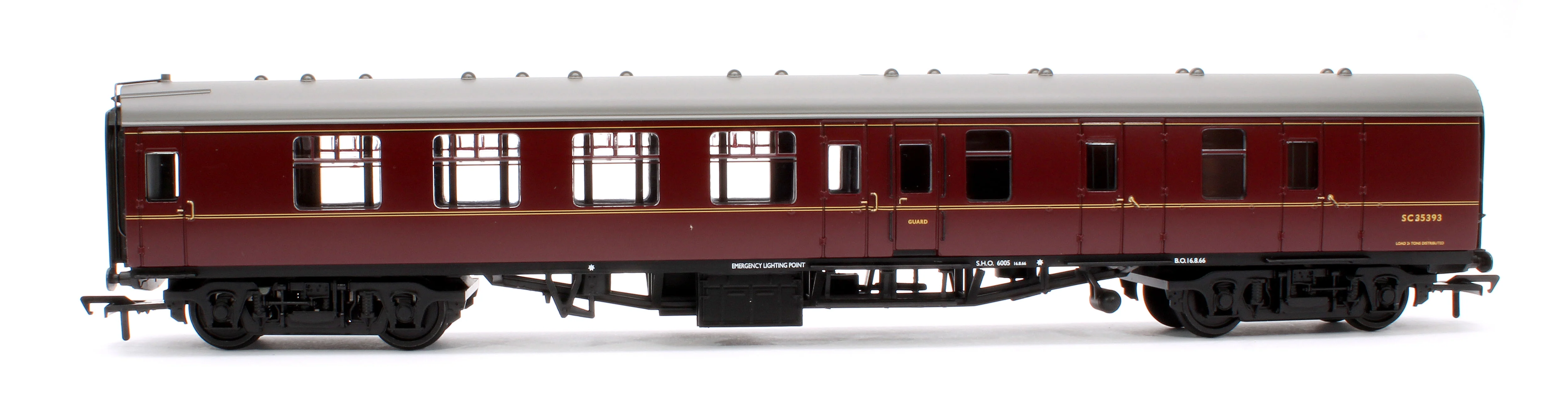 39-084 BR Mk1 BSK Brake Second Corridor BR Maroon No.SC35393 - Image 2