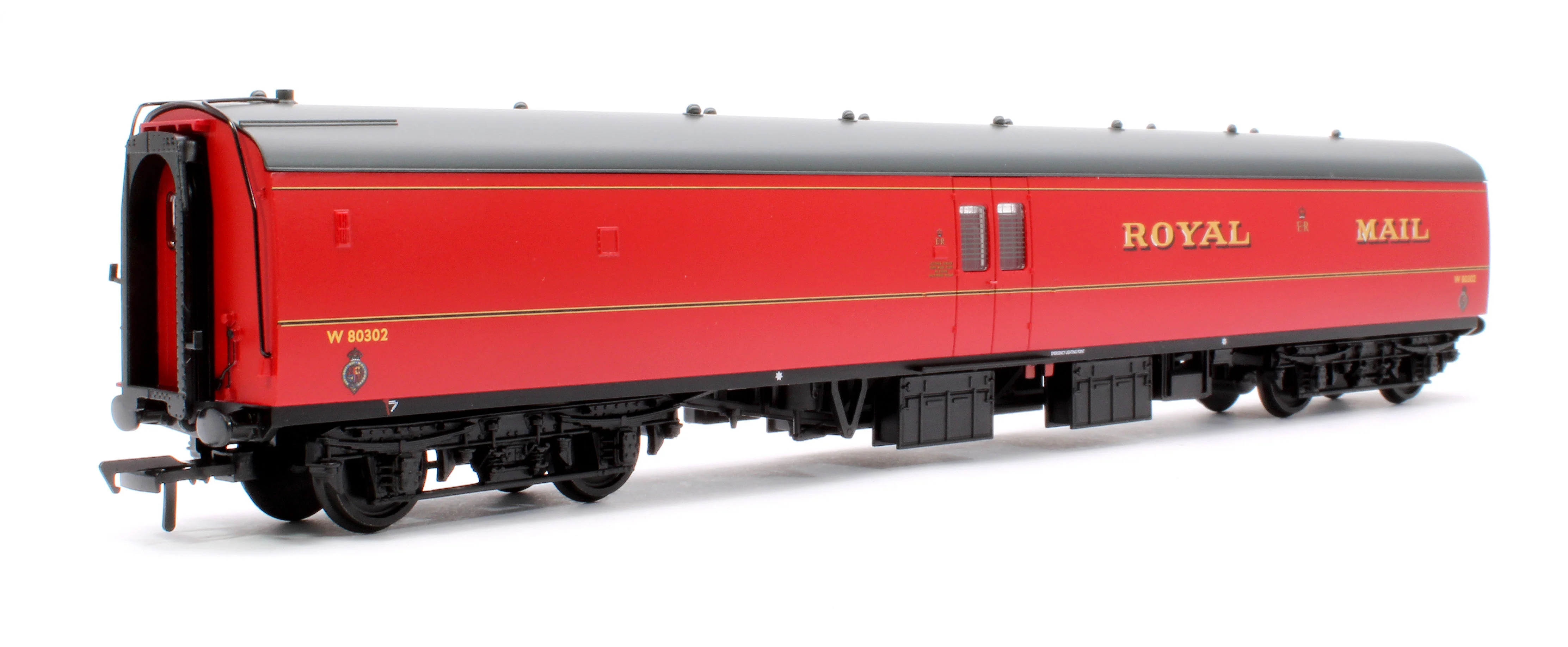 39-421D BR Mk1 POS Post Office Sorting Van Post Office Red (with Net) No. W80302