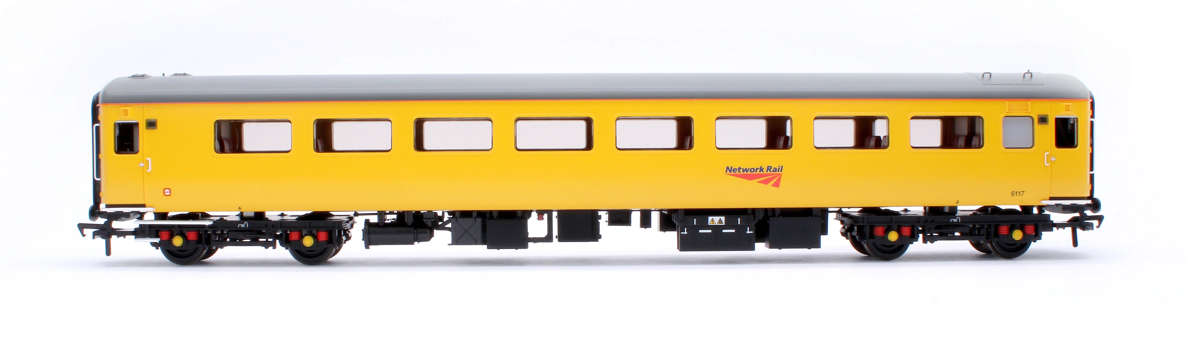 BR Mk2F ex-TSO Staff Coach Network Rail Yellow No.6117 - Image 2