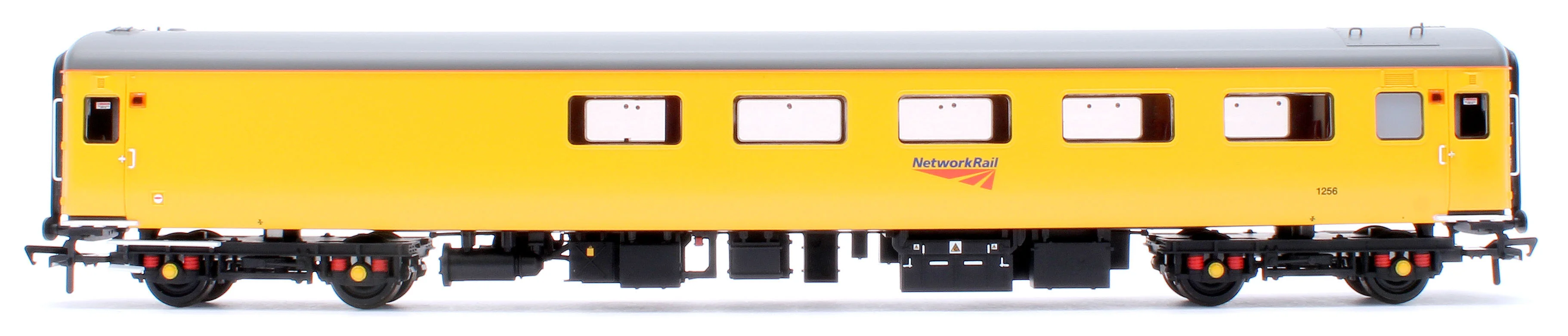 BR Mk2F ex-RFB Staff Coach Network Rail Yellow No.1256 - DCC Fitted - Image 2