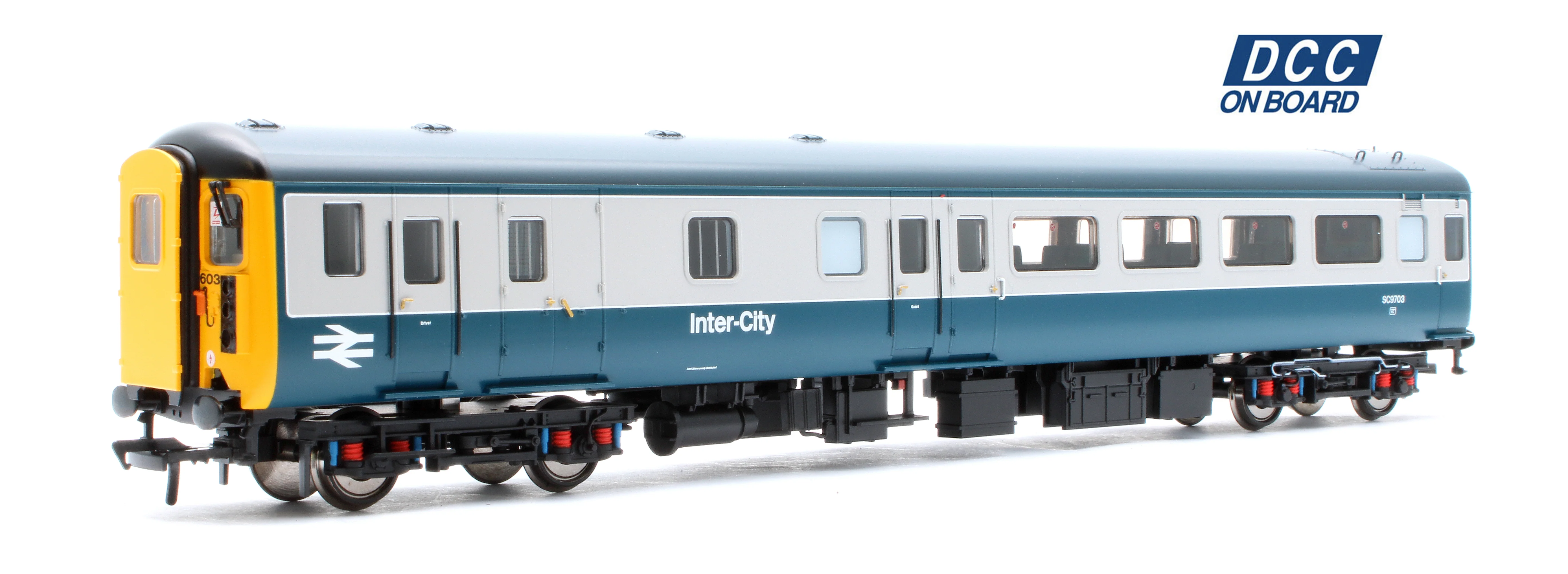 BR Mk2F DBSO Driving Brake Second Open BR Blue & Grey (Inter-City) No.SC9703 - DCC Fitted