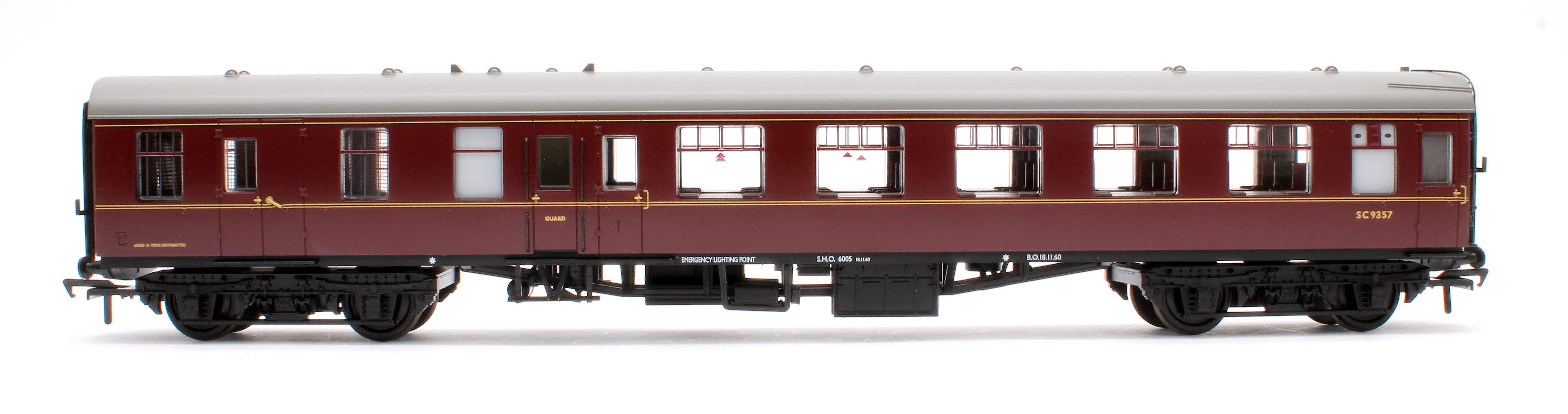 39-801 BR MK1 BSO Brake Second Open BR Maroon No. SC9357 - Image 2