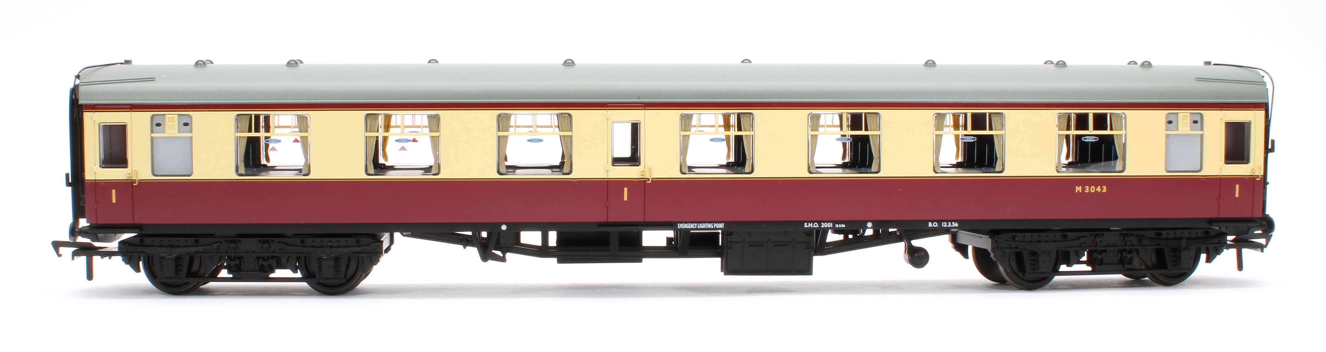 39-825A BR MK1 FO First Open BR Crimson & Cream No. M3043 - Image 2