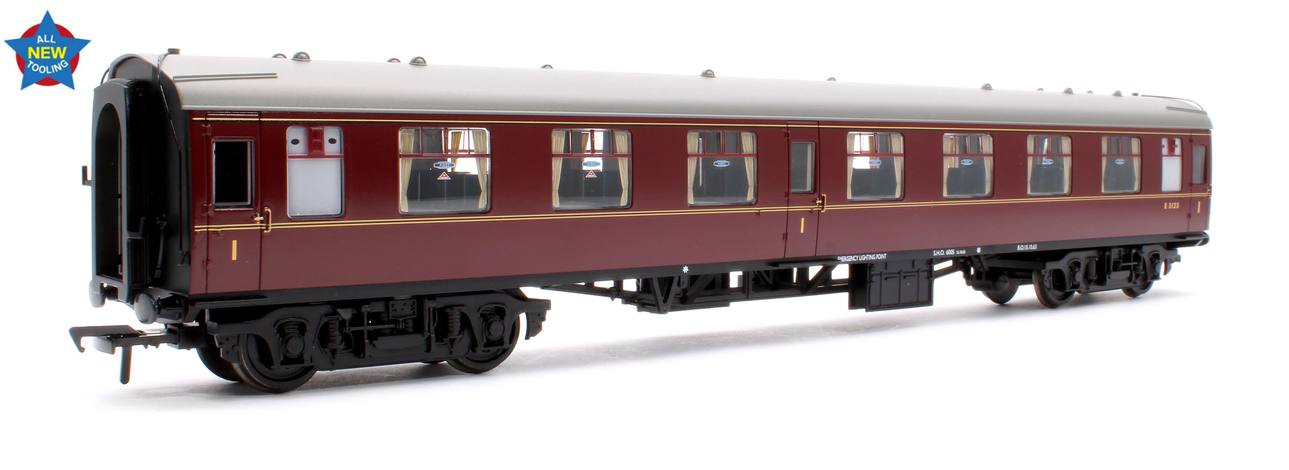 39-826A BR MK1 FO First Open BR Maroon No. E3123