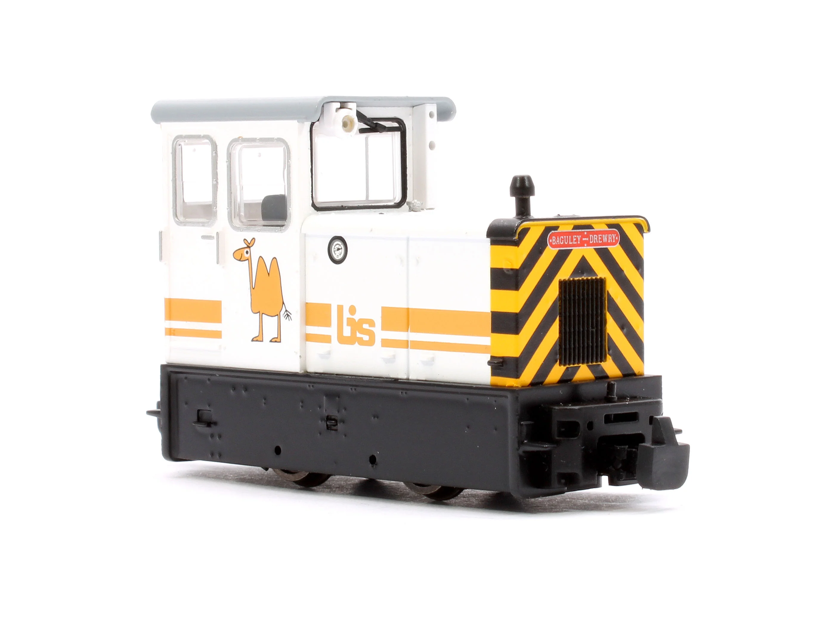 392-029 Baguley-Drewry 70hp Diesel British Industrial Sands White Diesel Locomotive - Image 4
